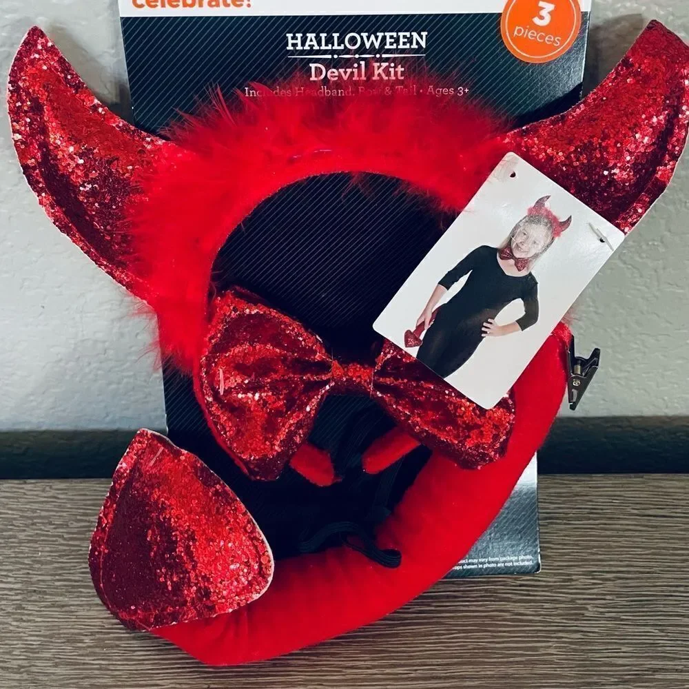 Halloween Devil Child’s Costume 3-pc Kit